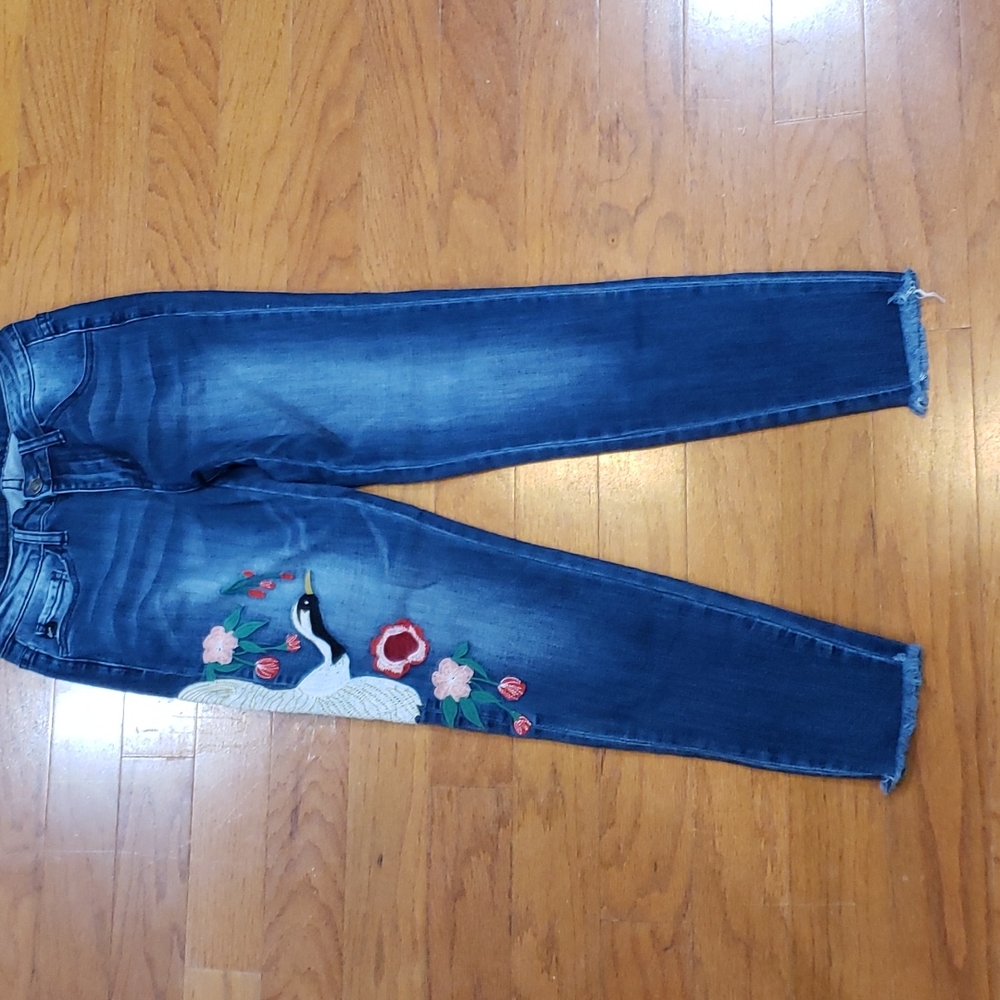 Embroidered KanCan jeans